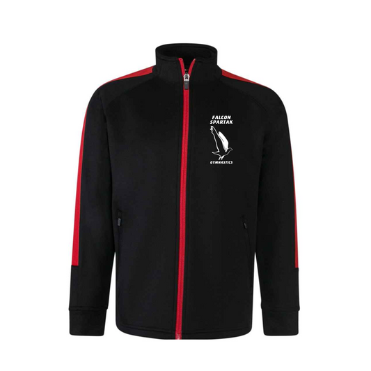 Falcon Spartak Team Wear Tracksuit Set Black/Red