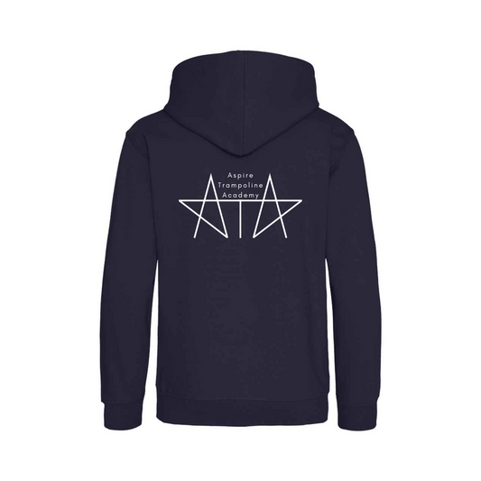 Aspire Trampoline - Club Hoodie - Navy Blue