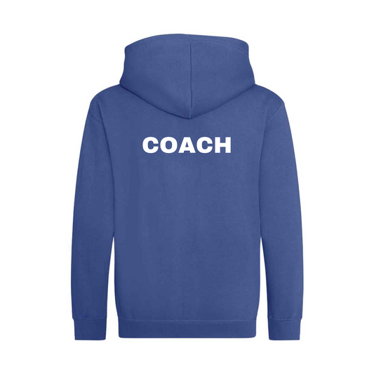 Kingston GC - COACH - Club Hoodie - Black & Royal Blue (JH001)