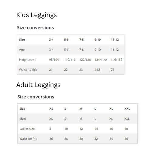 EKGC - COACH Competition Class Leggings ONLY