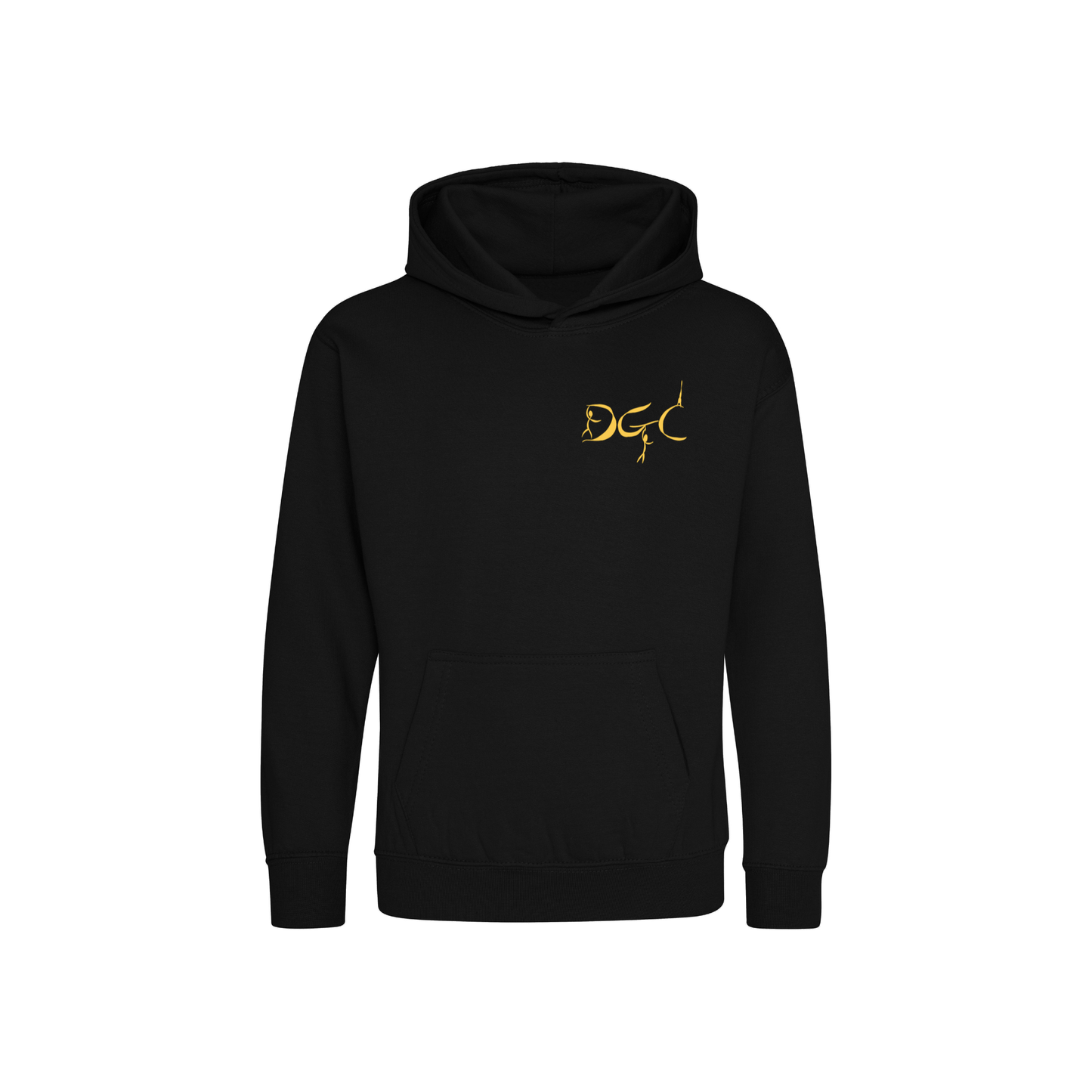 Dysons Hoodie Black - Gold Logo (JH001/1/02)