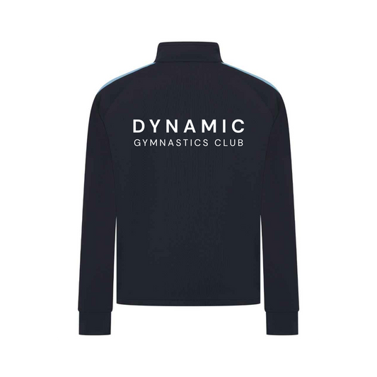 Dynamic Gymnastics Club - Tracksuit Top - Full Zip (Top Only) - Navy/SkyBlue