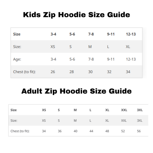 Dynamite Gymnastics - Club Zipped Hoodie - Red (JH050)