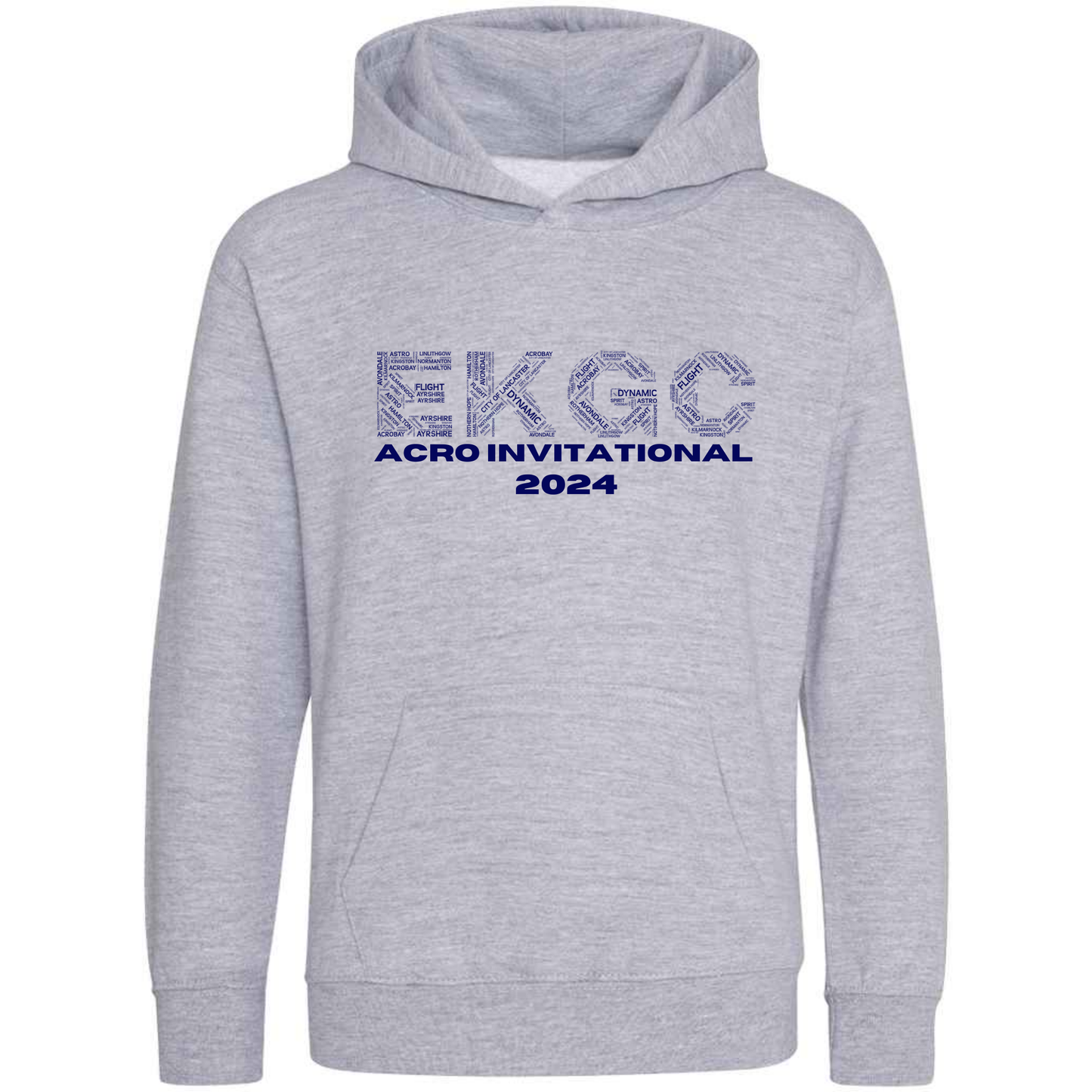 Acro Invitational Comp Hoodie & T-Shirt Bundle - Venue EKGC - 9th & 10th November - Front and Back Print
