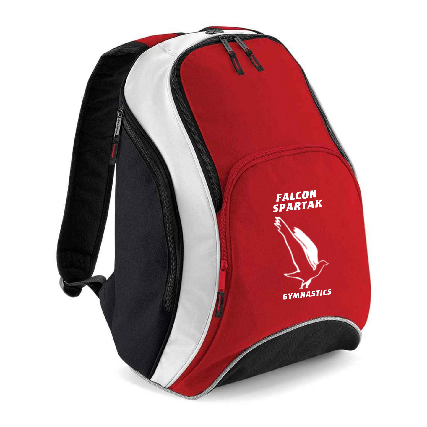 Falcon Spartak COACH Teamwear Black and Red Backpack (BG571/01/01)