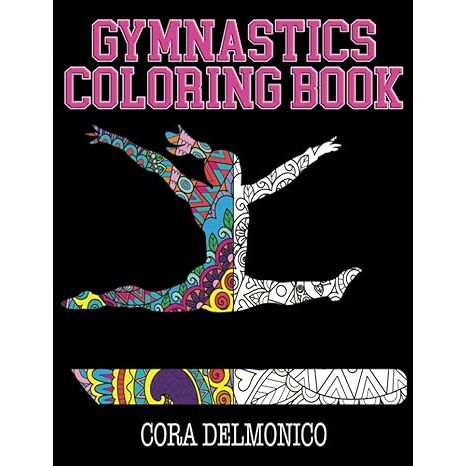 Gymnastics Colouring Book