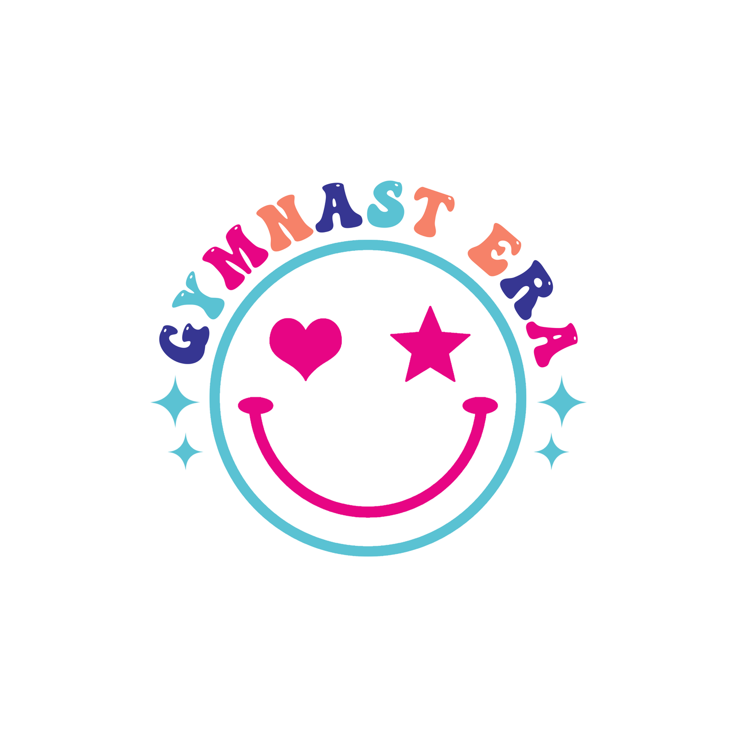 Gymnast Era Face Print - High Definition