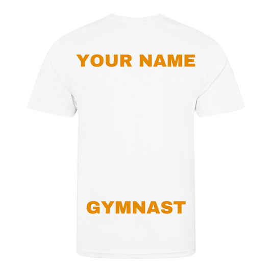Titan White Gymnast T-Shirt (11770)