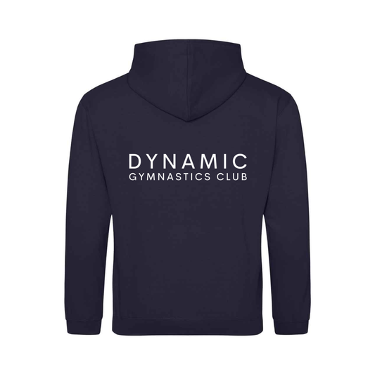 Dynamic Gymnastics Club contrast hoodie, back