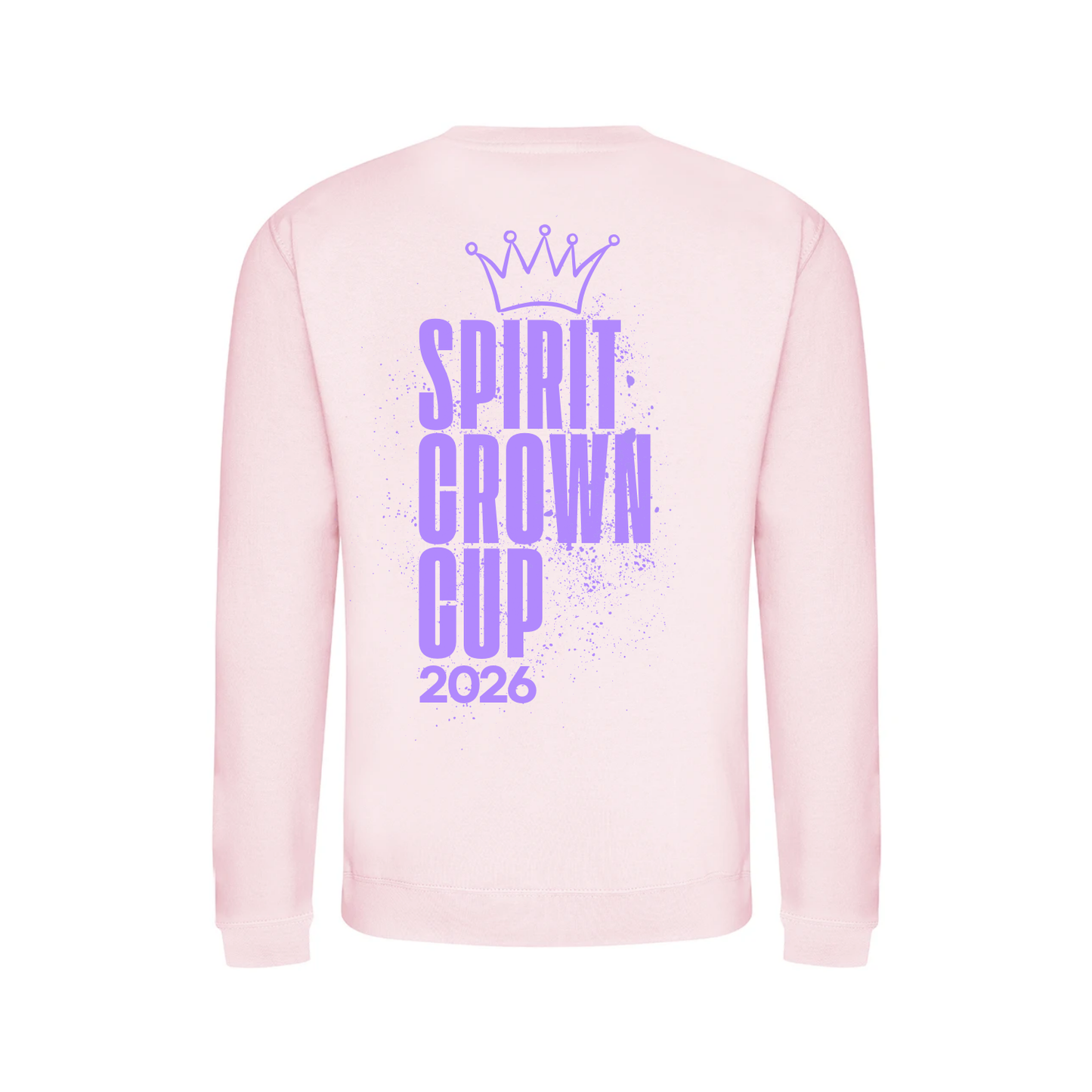 Spirit Gymnastics Academy -  Spirit Crown Cup Comp Sweatshirt  - Stacked Back Logo