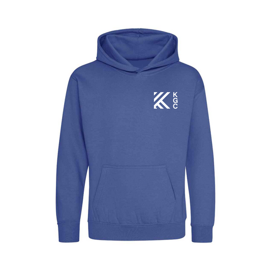 Kingston GC - Club Hoodie - Black & Royal Blue (JH001)