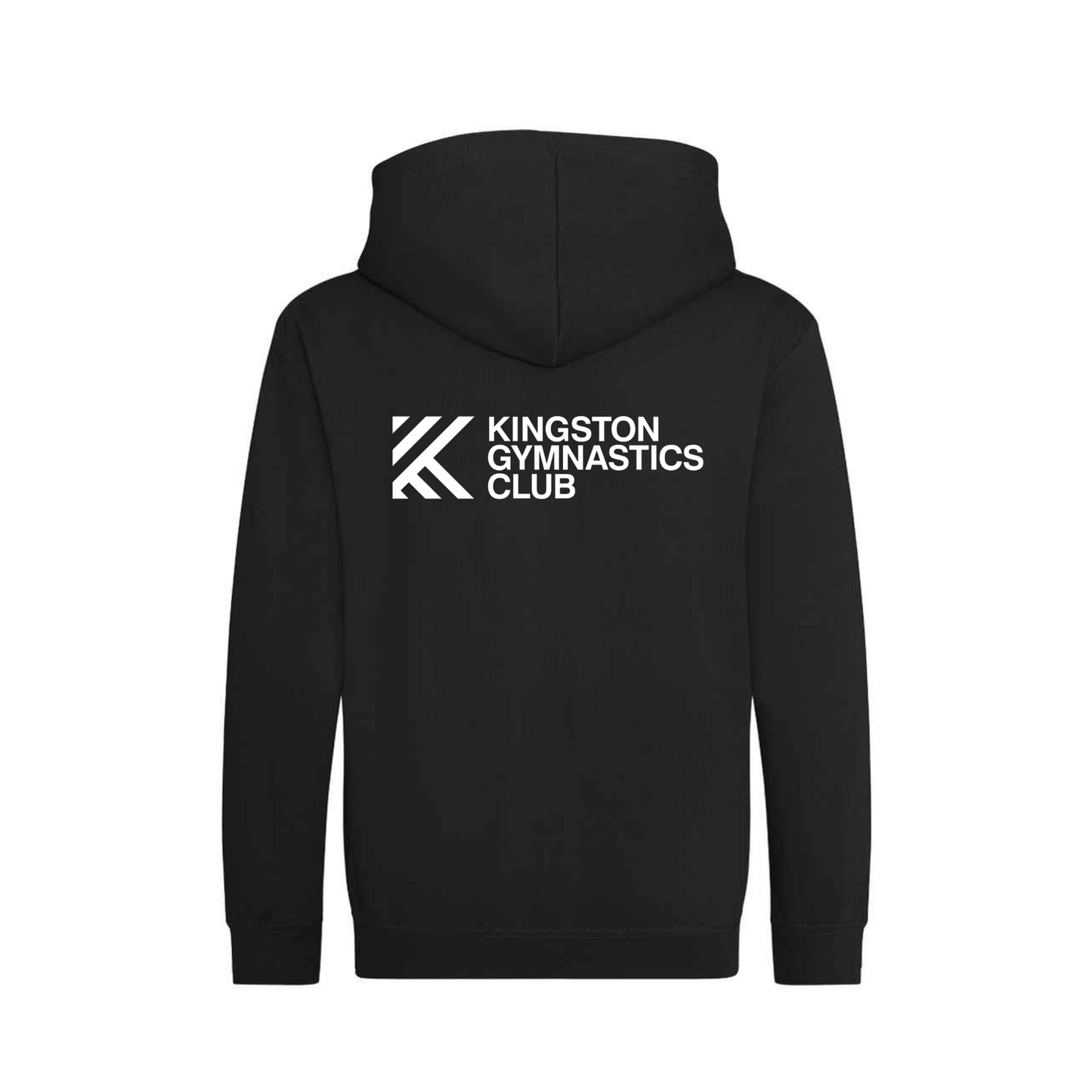 Kingston GC - Club Zipped Hoodie - Black & Royal Blue (JH050)