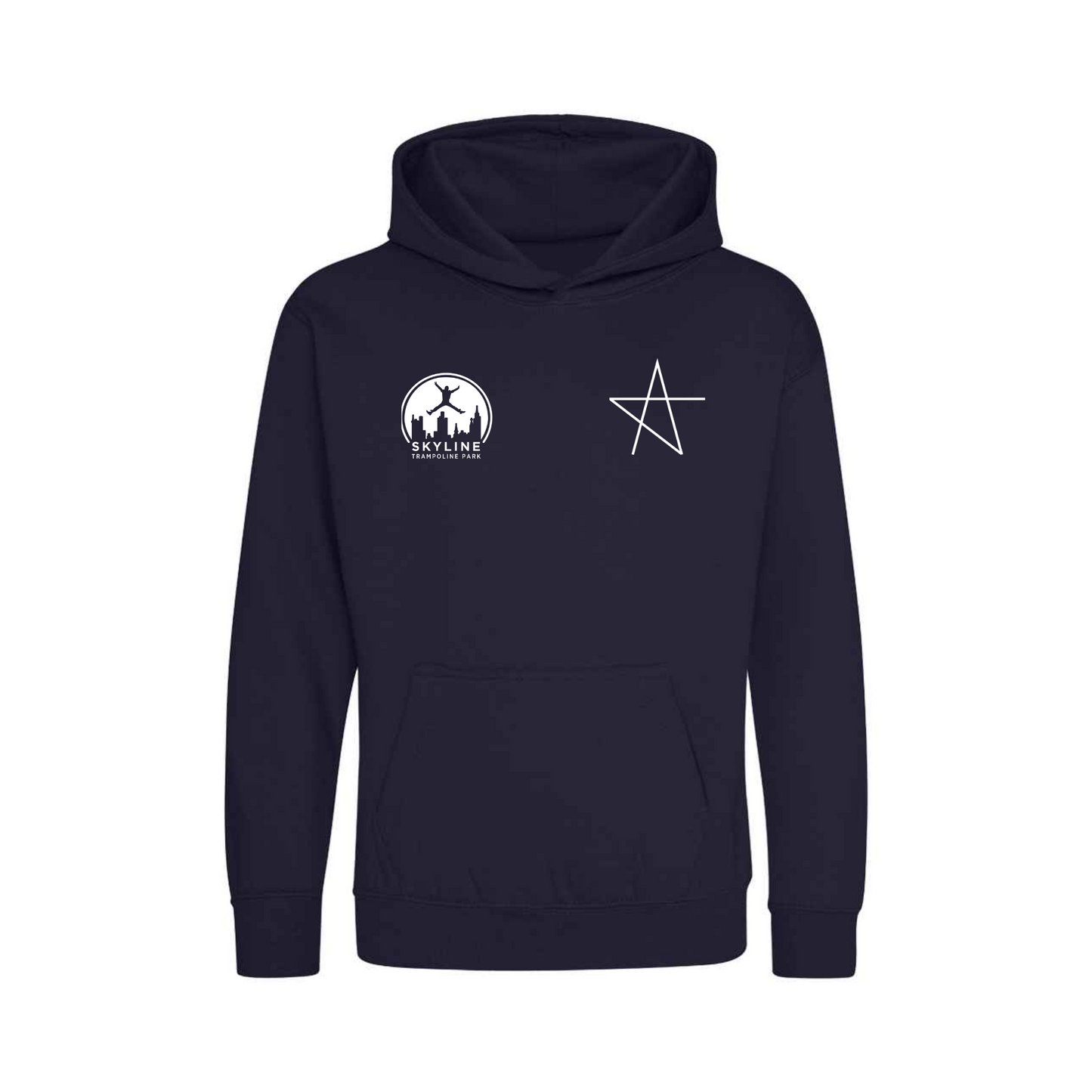 Aspire Trampoline - Club Hoodie - Navy Blue