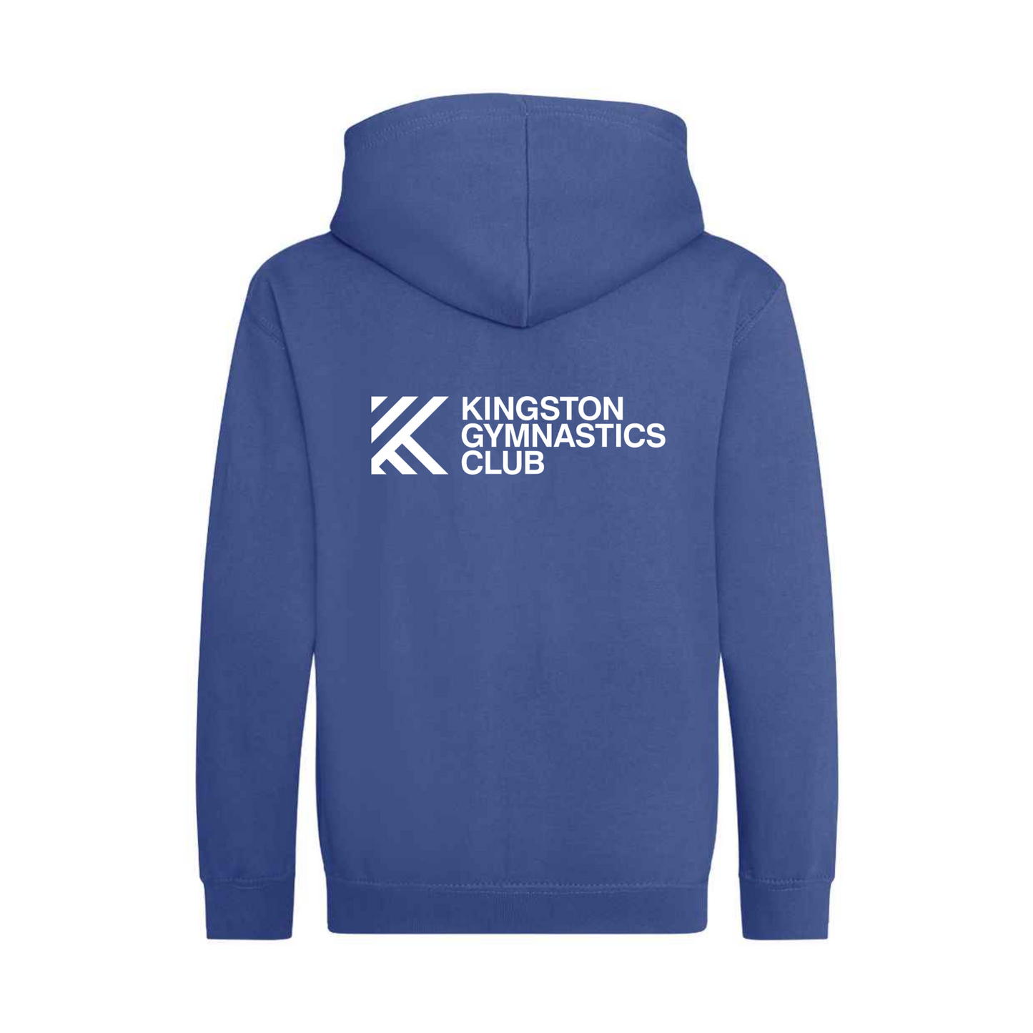 Kingston GC - Club Zipped Hoodie - Black & Royal Blue (JH050)