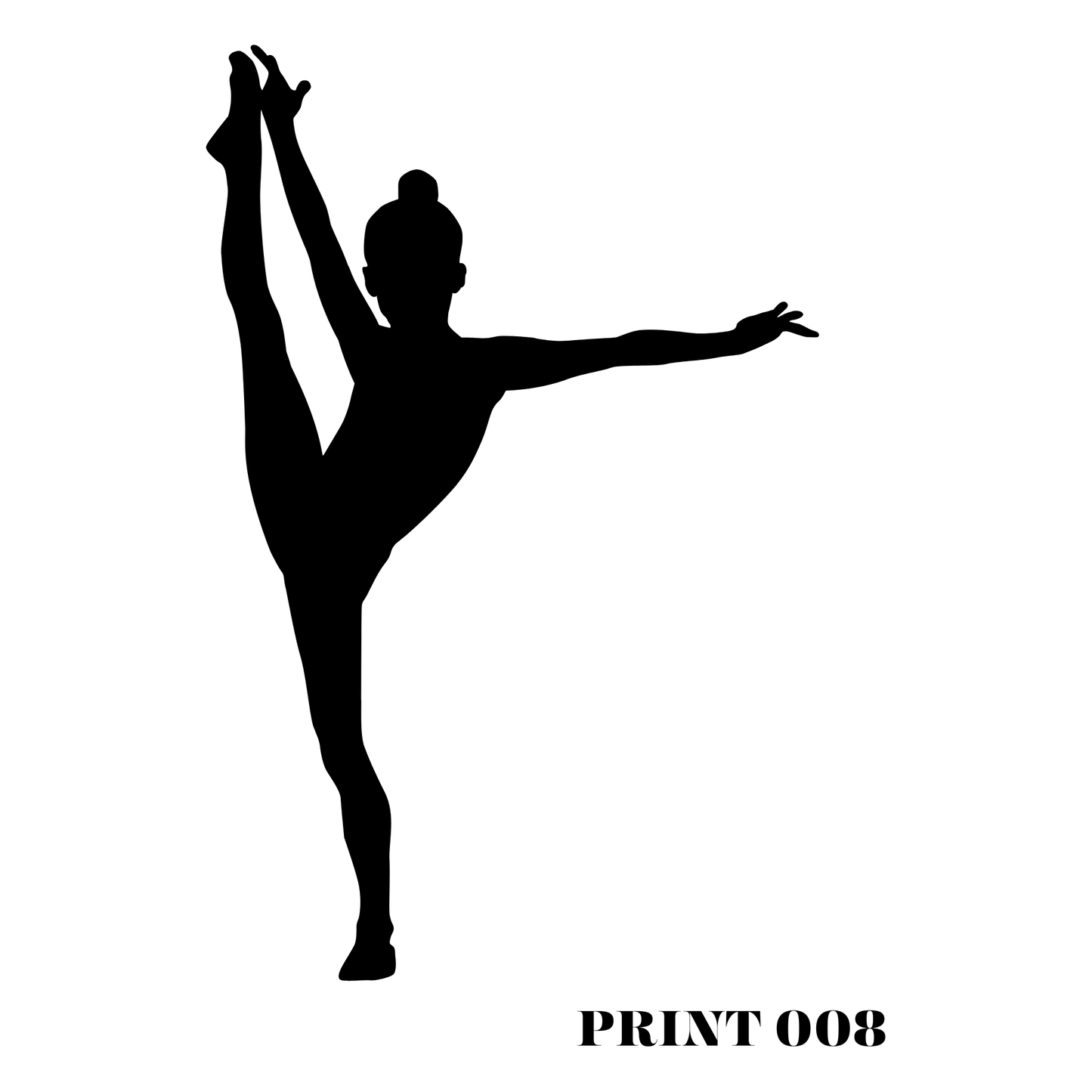 Gymnast Position Prints - High Definition