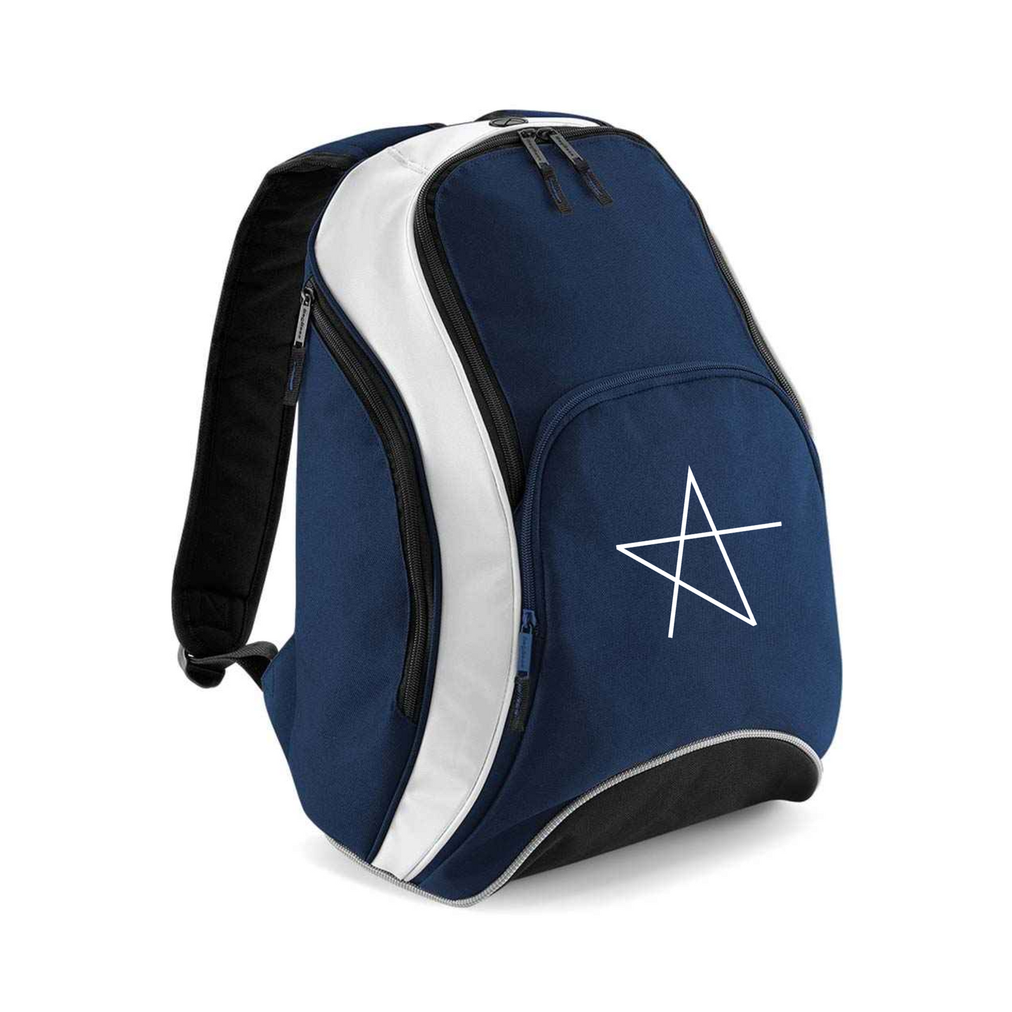 Aspire Trampoline - Club Backpack - Navy/White (BG571/01/01)