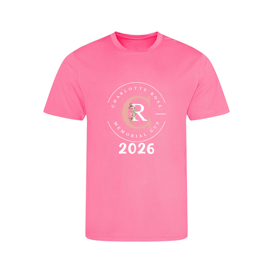 Splitz Gymnastics -  Charlotte Rose Memorial Cup T-Shirt - Front and Back Print