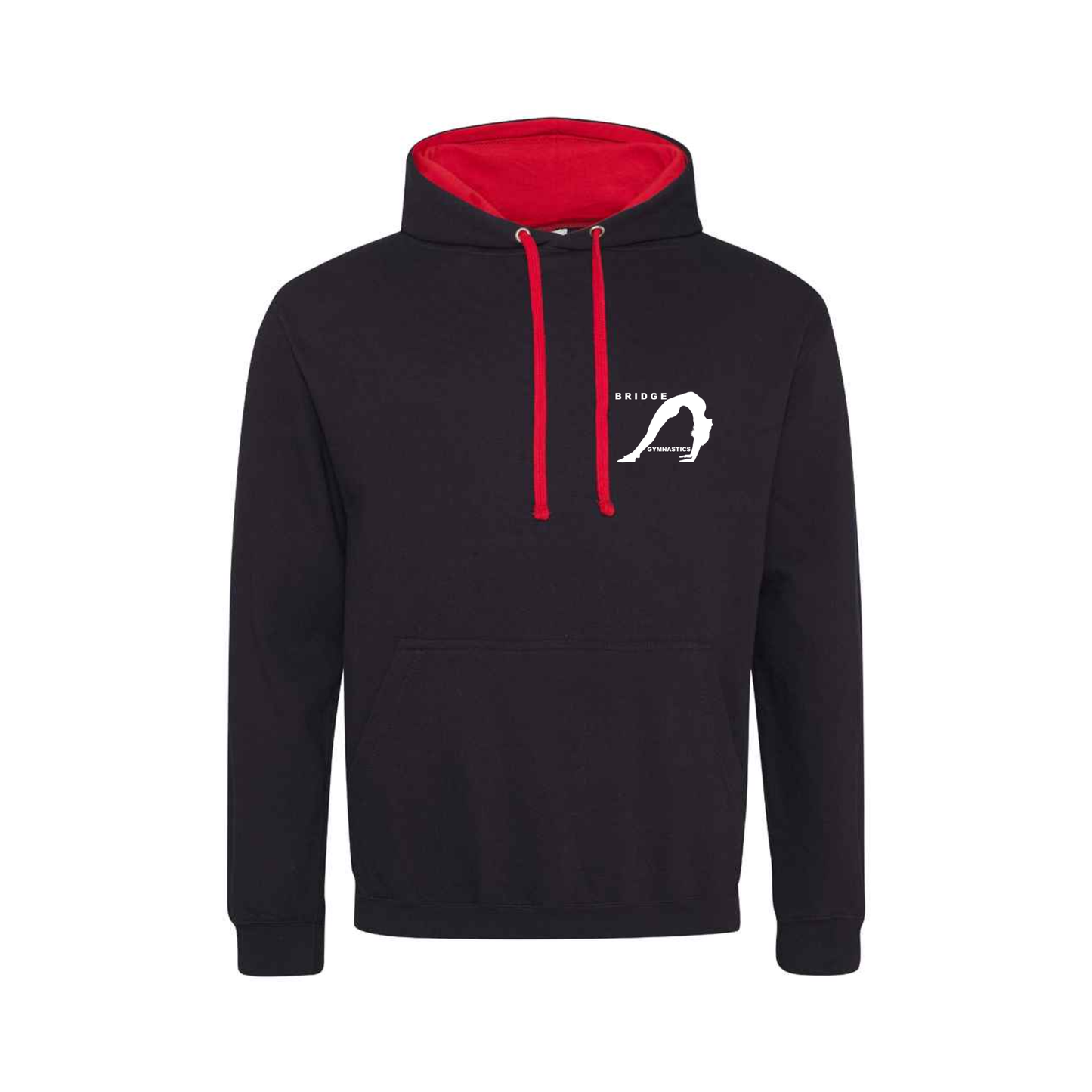 Bridge Gymnastics - Club Contrast Hoodie  (JH003/02/02)