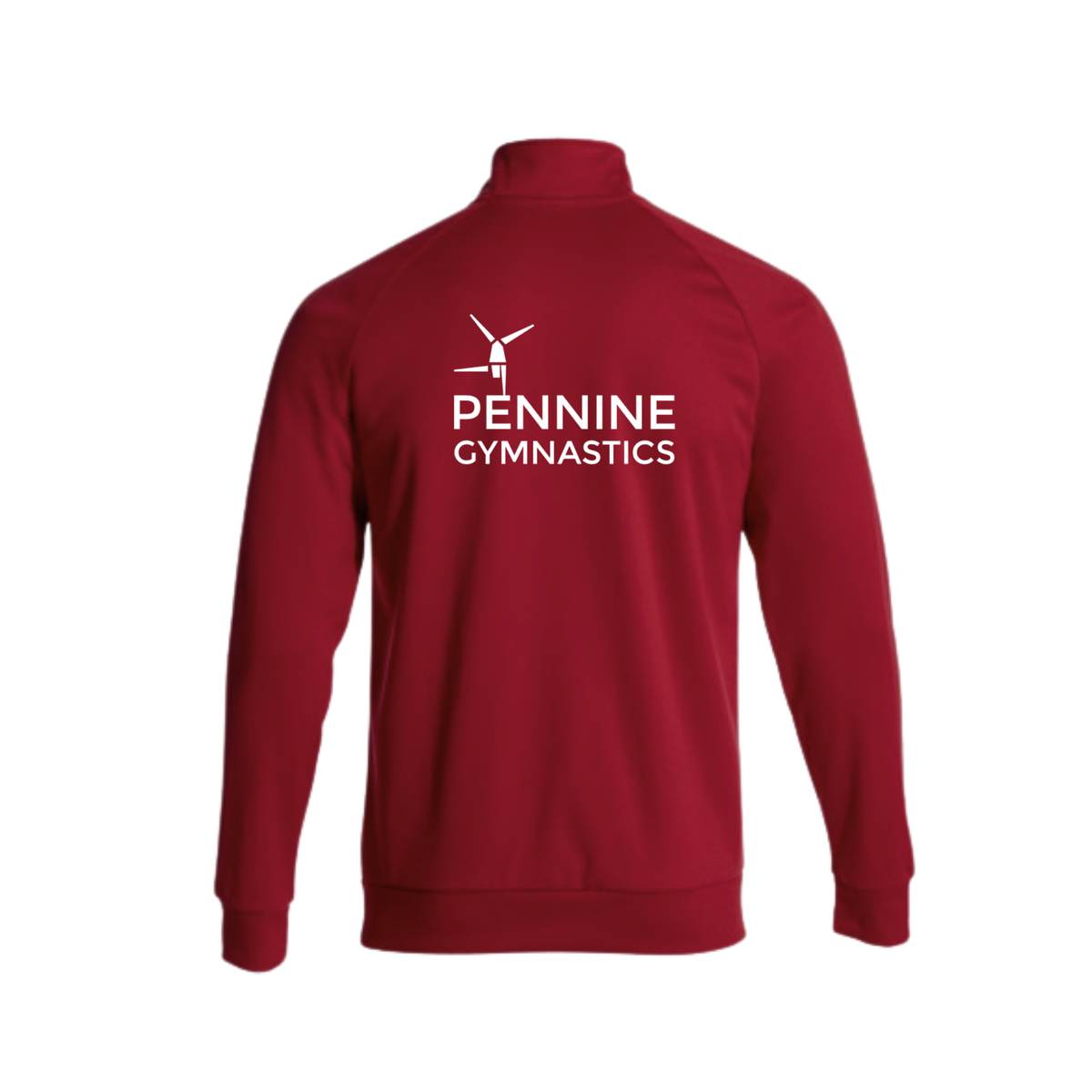 Pennine Gymnastics - Full Zip - Tracksuit Top - Joma - Black or Red - 100086.550