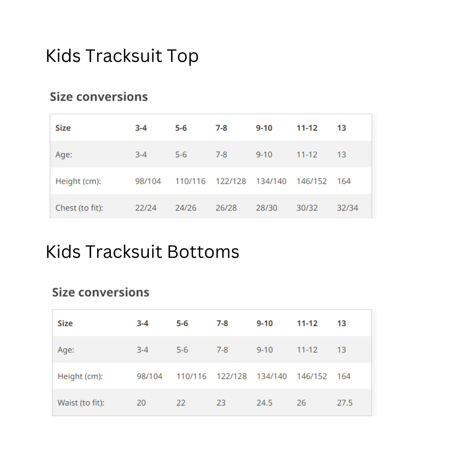 Kingston GC -  Tracksuit Top ONLY - Full Zip - Black