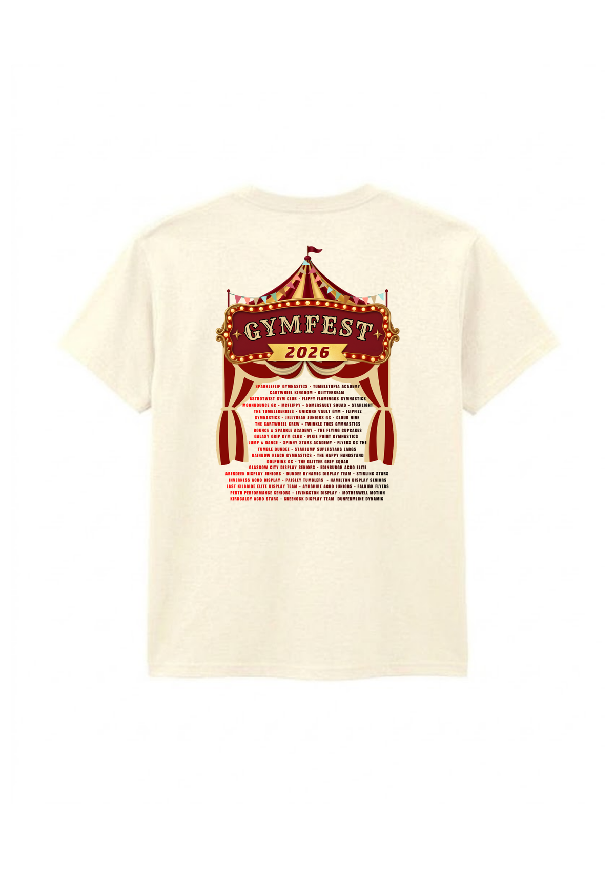 Scottish Gymnastics - Gymfest November 2026 - T-Shirt