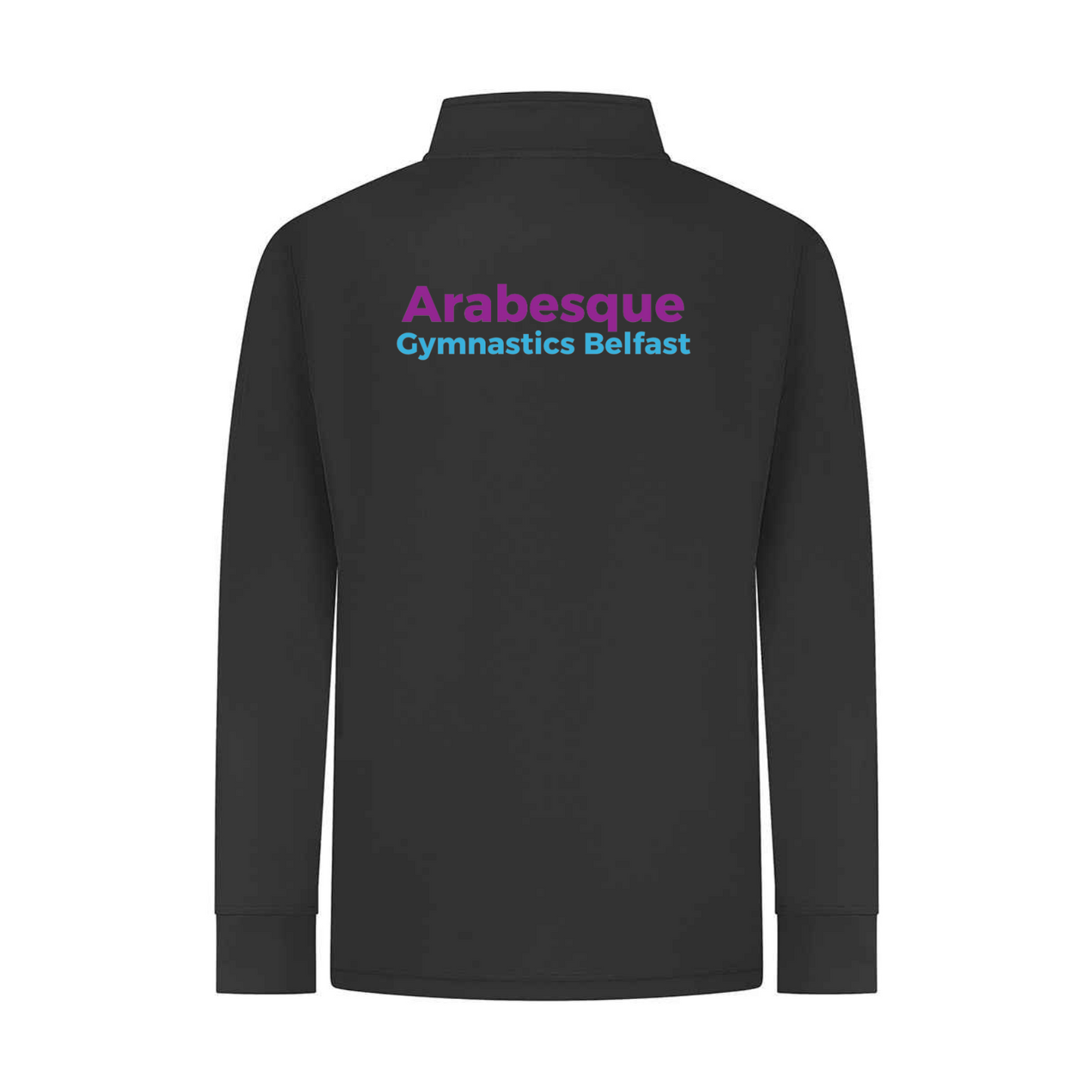 Arabesque Black 1/4 Zip Team Wear