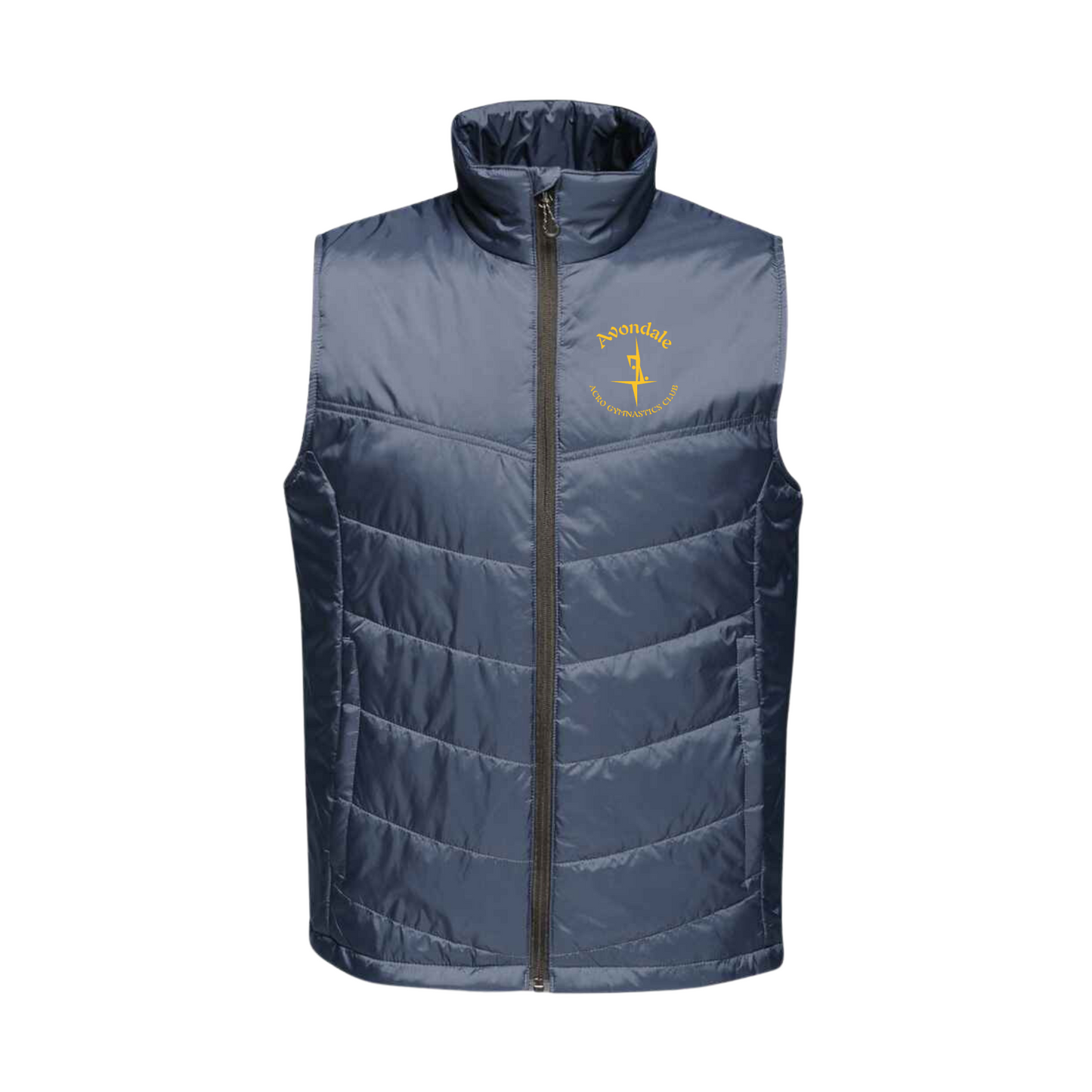 Avondale - Gilet - Navy - Yellow Logo (1012-RG217)
