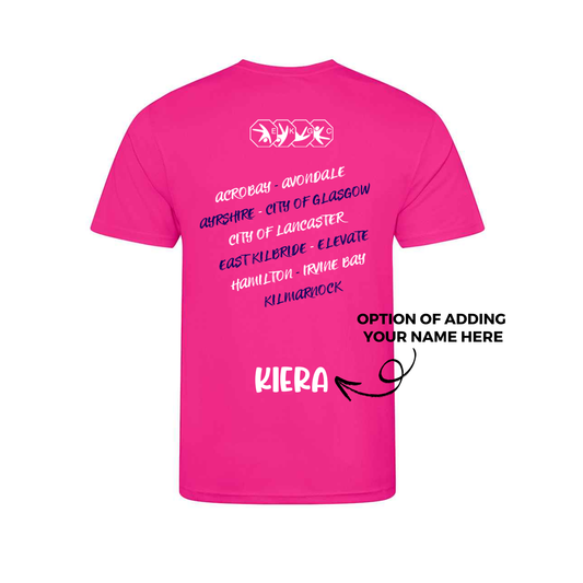 ACRO 2026 Invitational Comp T-Shirt - Venue EKGC - January 2026