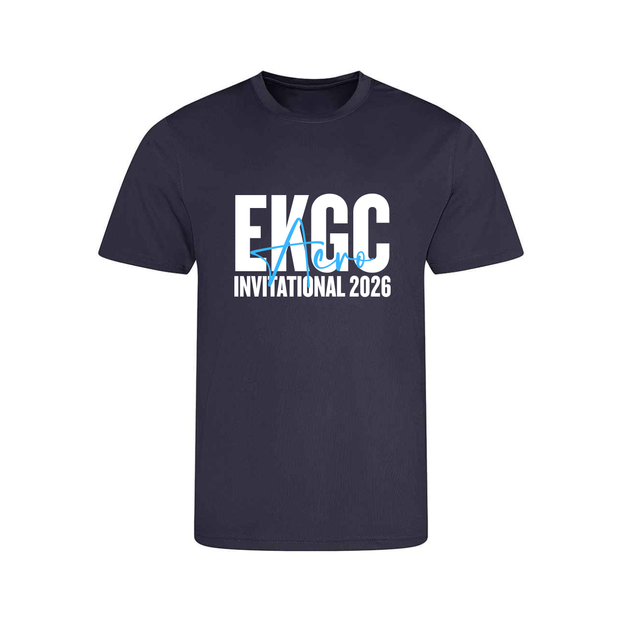 ACRO 2026 Invitational Comp T-Shirt - Venue EKGC - January 2026