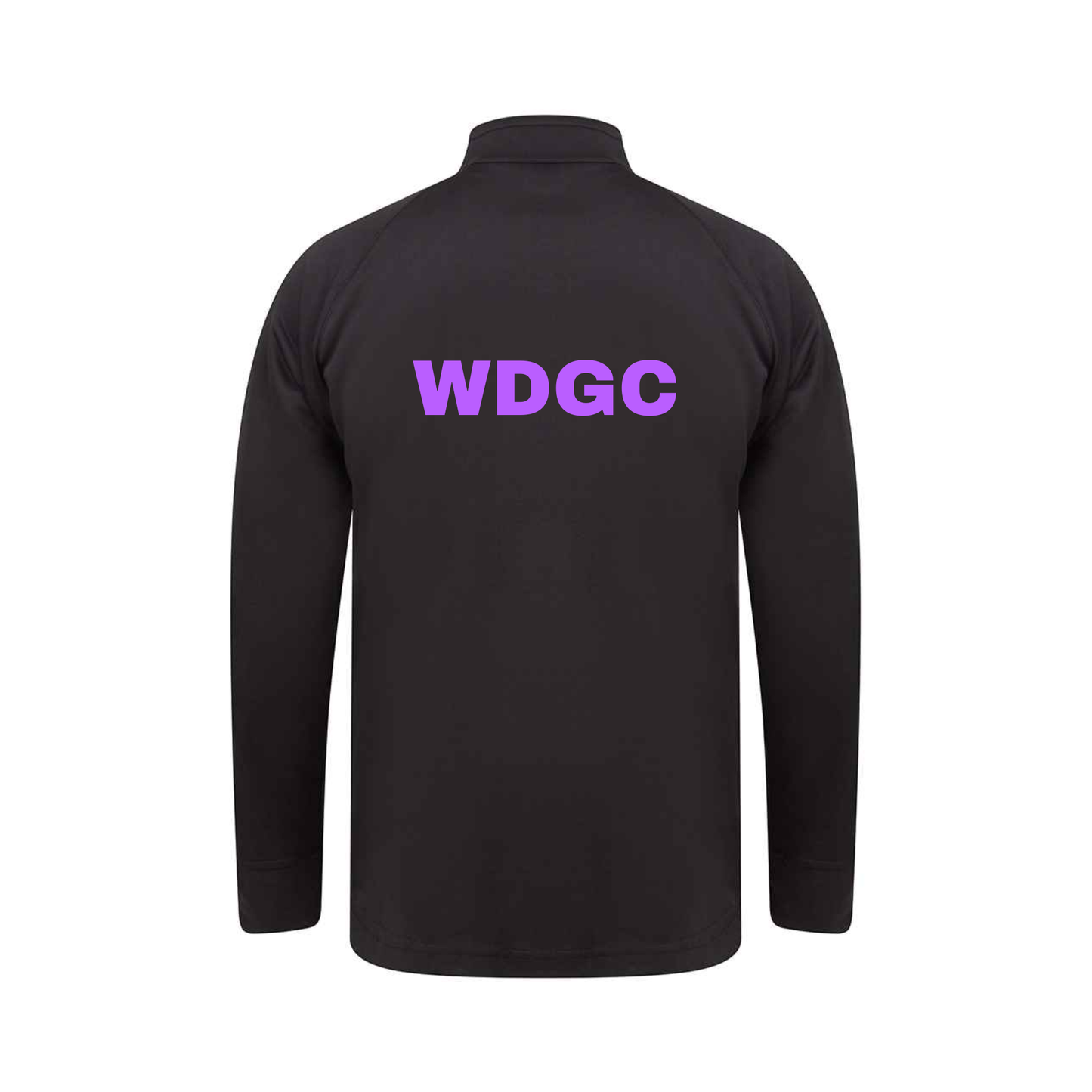 WDGC - Full Tracksuit - Full Zip Top - Black