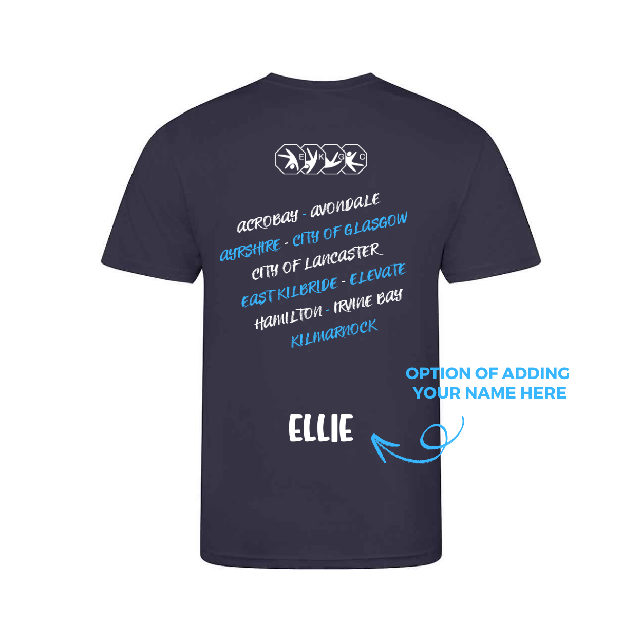 ACRO 2026 Invitational Comp T-Shirt - Venue EKGC - January 2026