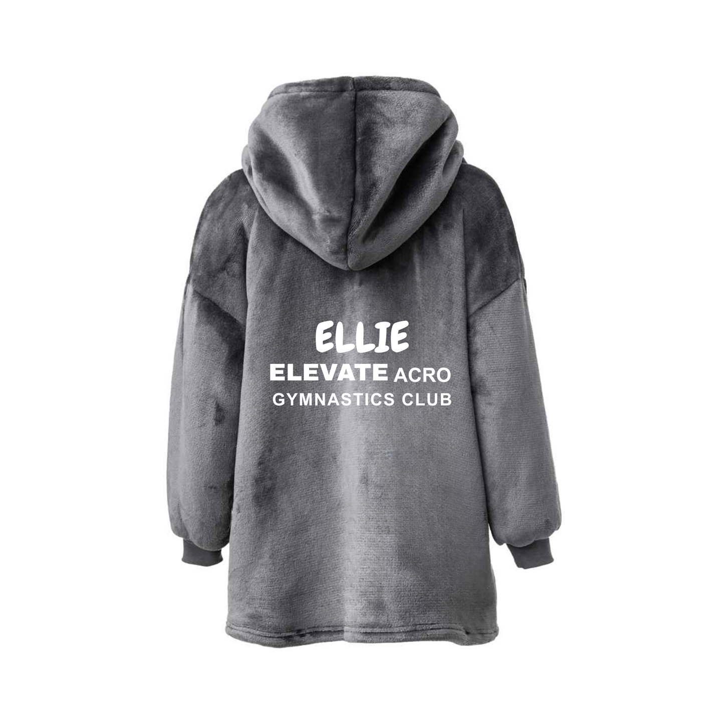 Elevate- Fleece Oodie - Embroidered Logo - Name Optional