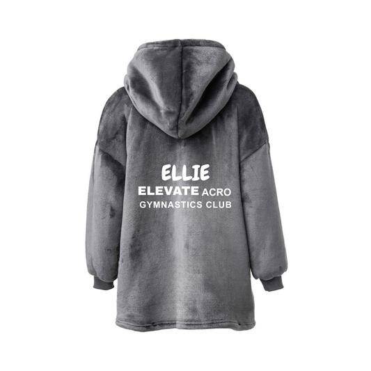 Elevate- Fleece Oodie - Embroidered Logo - Name Optional