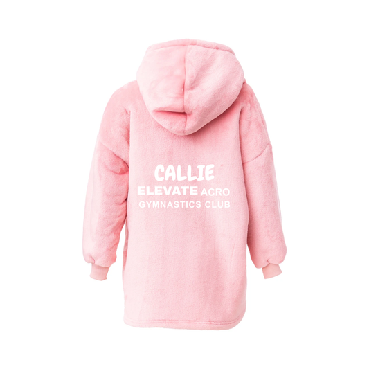 Elevate- Fleece Oodie - Embroidered Logo - Name Optional