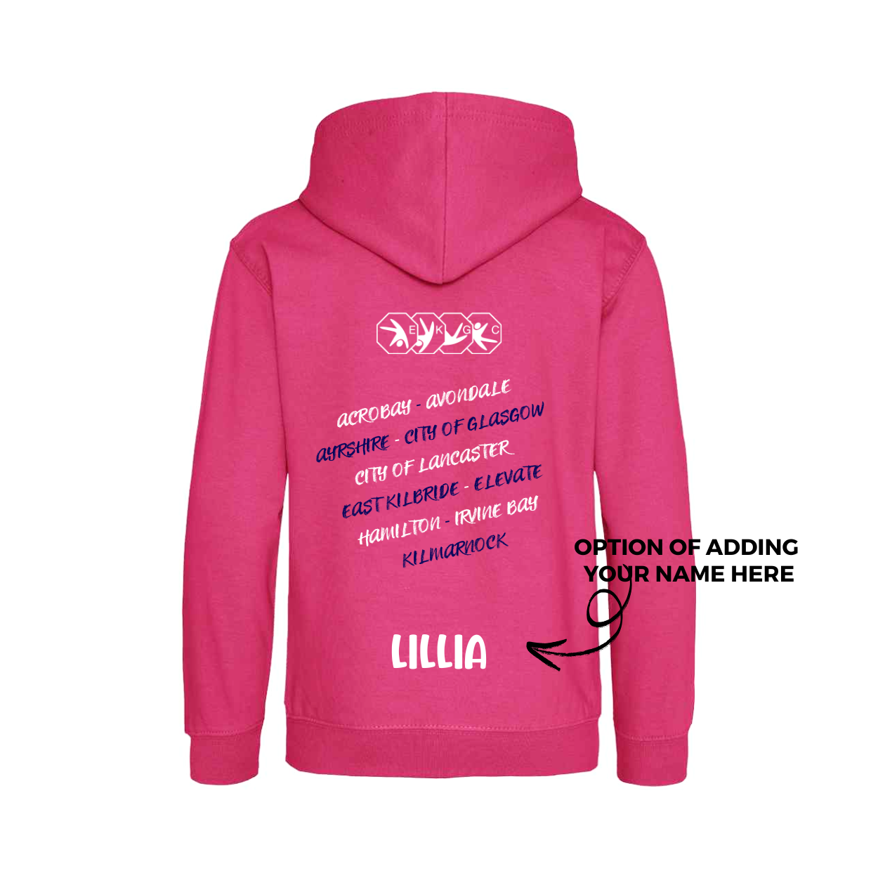 ACRO 2026 Invitational Comp Hoodie - Venue EKGC - January 2026