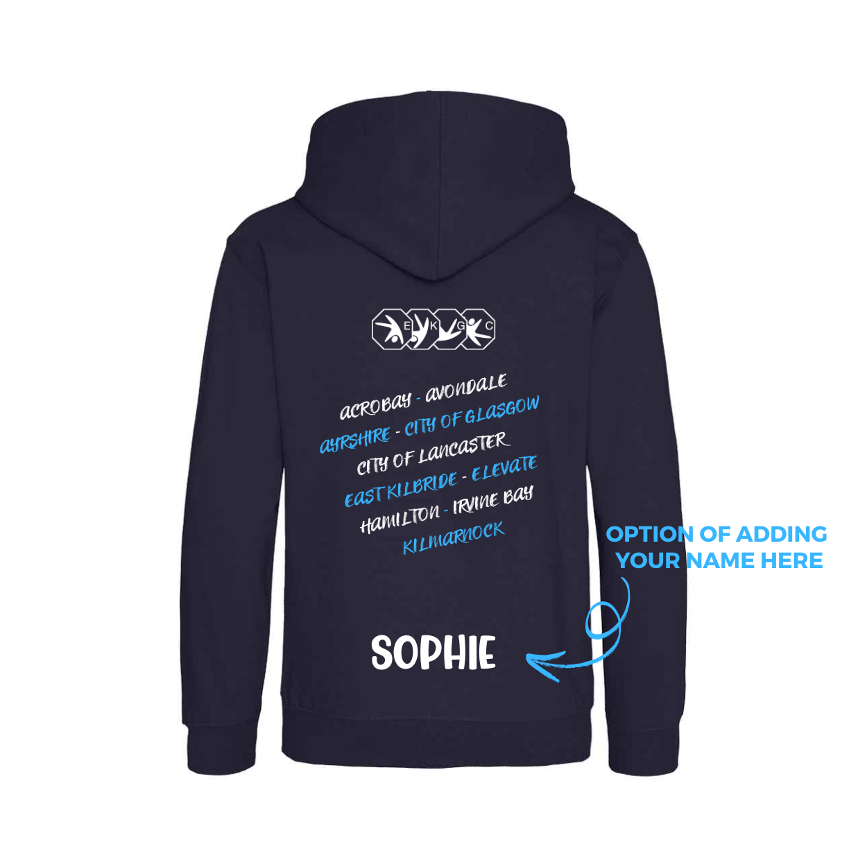 ACRO 2026 Invitational Comp Hoodie - Venue EKGC - January 2026