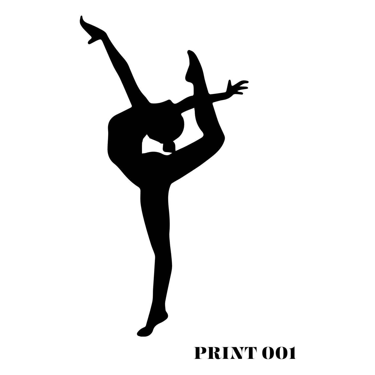 Gymnast Position Prints - High Definition
