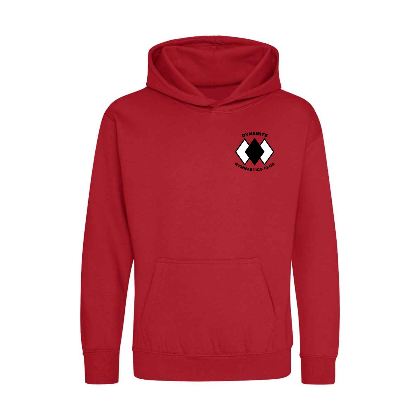 Dynamite Gymnastics - Club Hoodie - Regular Fit - Red