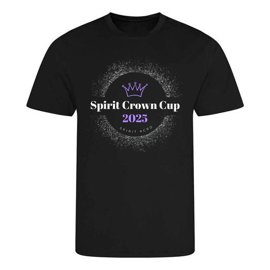 Spirit Gymnastics Academy -  Spirit Cup Comp T-Shirt  -  Front and Back Print