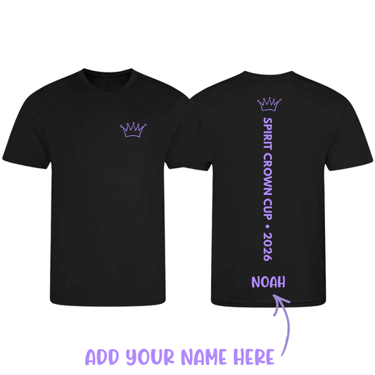 Spirit Gymnastics Academy -  Spirit Crown Cup Comp T-Shirt  - Linear 2026