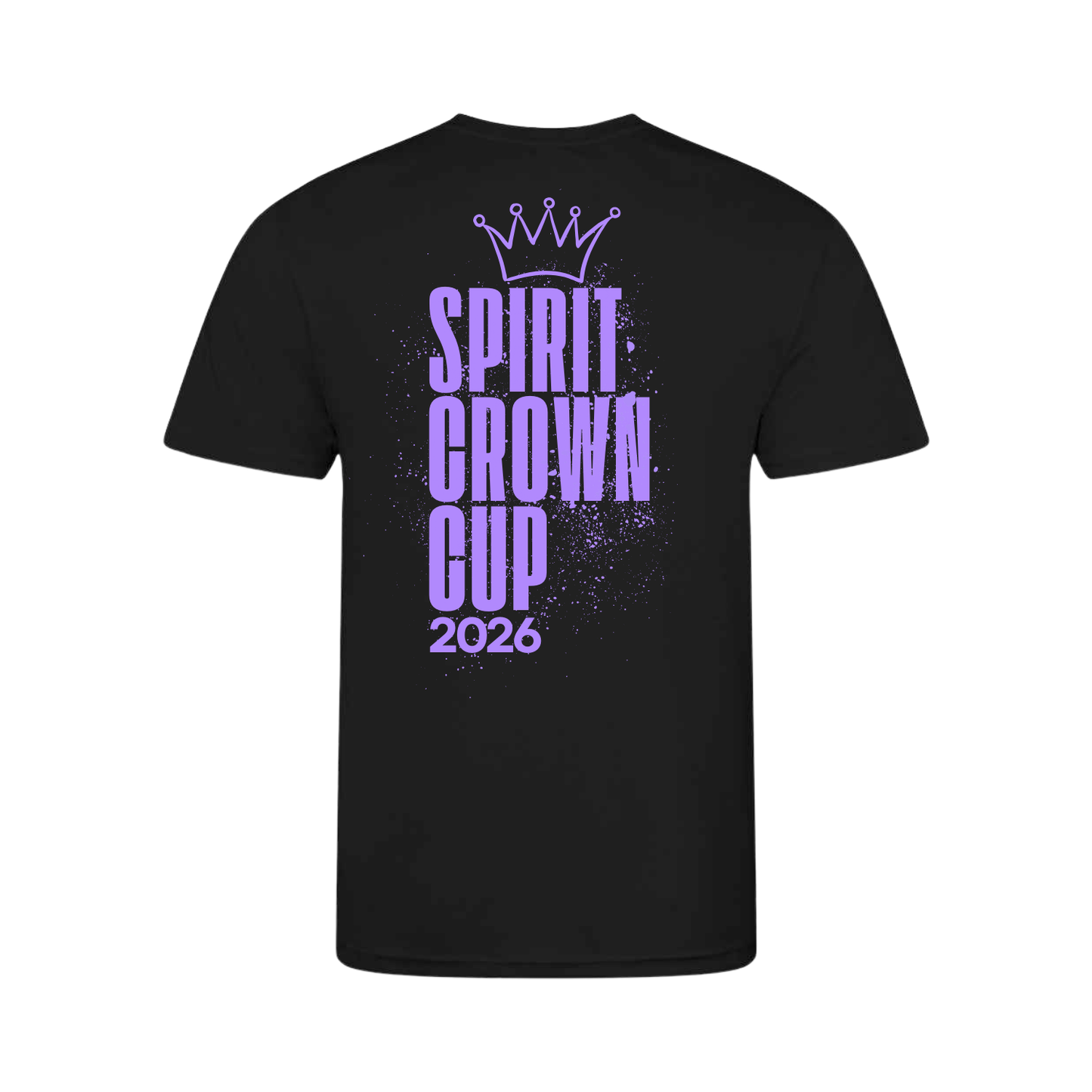 Spirit Gymnastics Academy -  Spirit Crown Cup Comp T-Shirt  - Stacked Back Logo