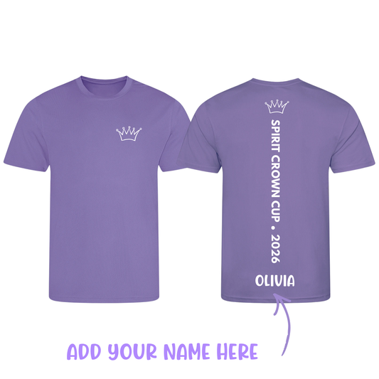 Spirit Gymnastics Academy -  Spirit Crown Cup Comp T-Shirt  - Linear 2026