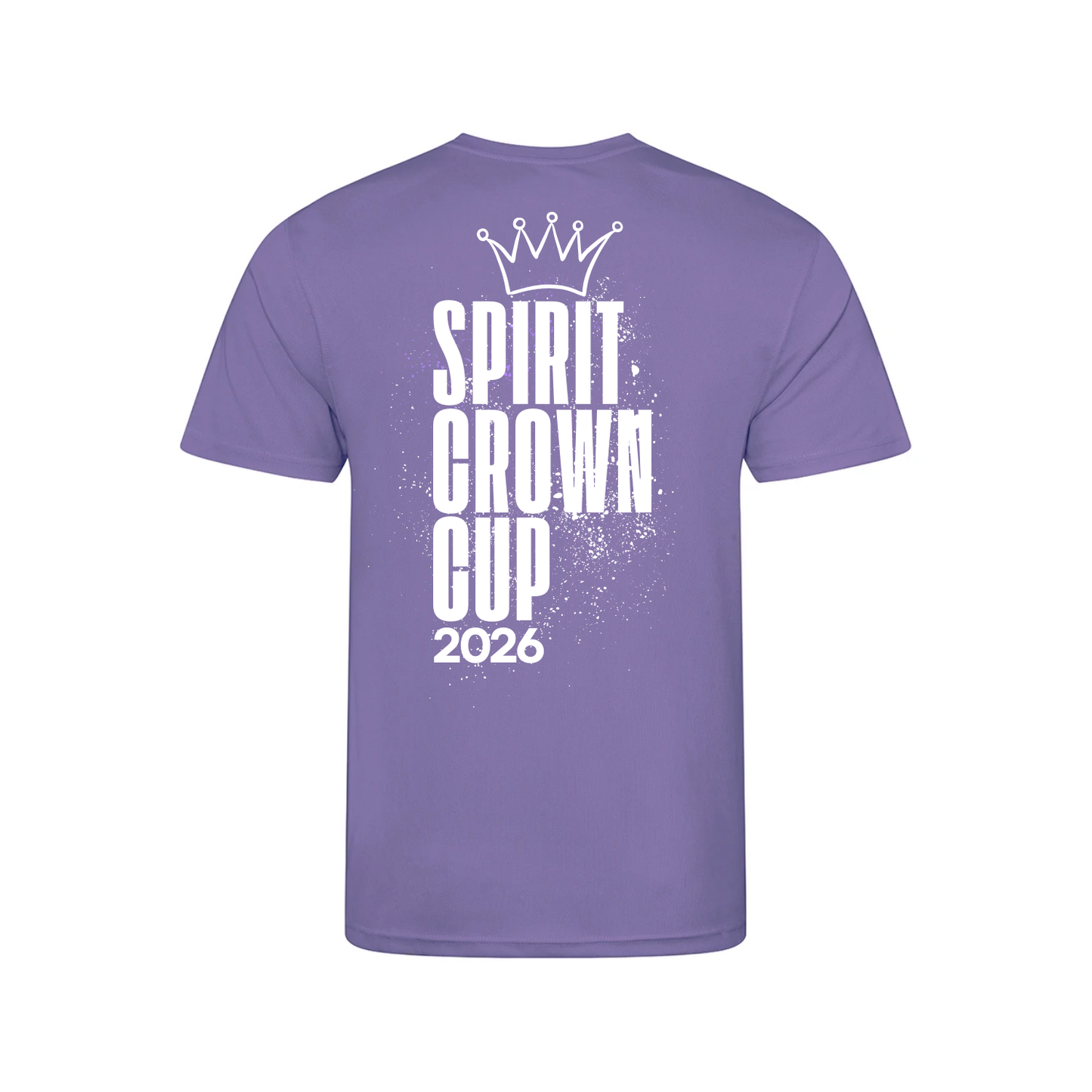 Spirit Gymnastics Academy -  Spirit Crown Cup Comp T-Shirt  - Stacked Back Logo