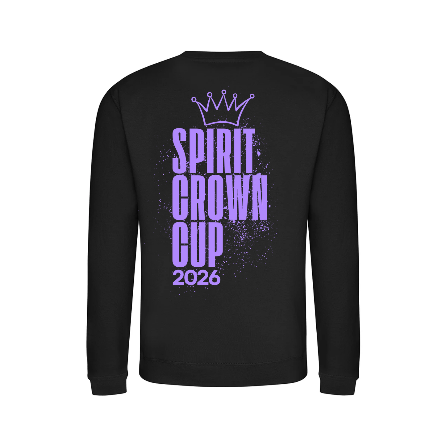 Spirit Gymnastics Academy -  Spirit Crown Cup Comp Sweatshirt  - Stacked Back Logo