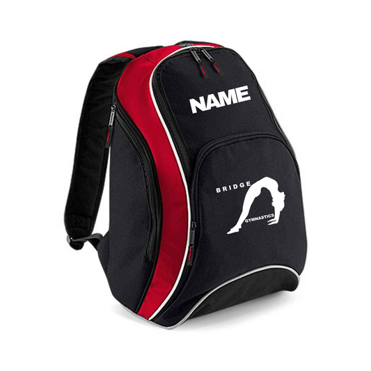 COACH ONLY - Bridge GC - Club Backpack - Black/Red (BG571/01/01)