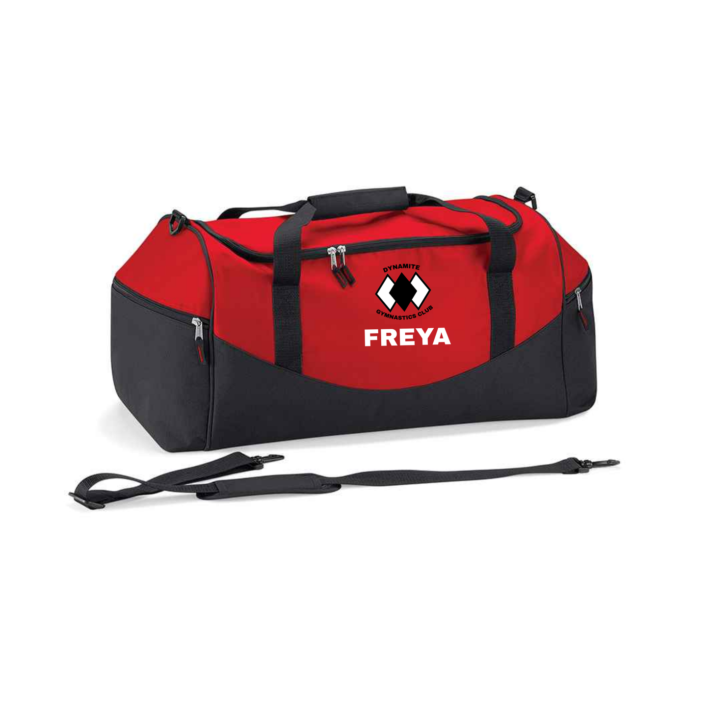 Dynamite Gymnastics Club COACH Holdall - Red/Black (QS70)