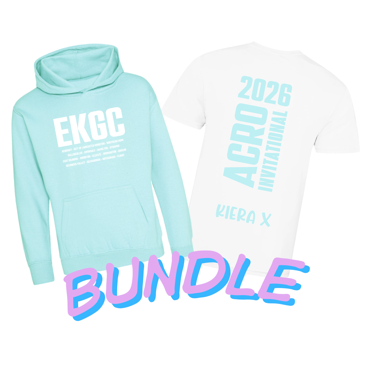 ACRO 2026 Invitational Comp Hoodie & T-Shirt Bundle - Venue EKGC - Nov 2026