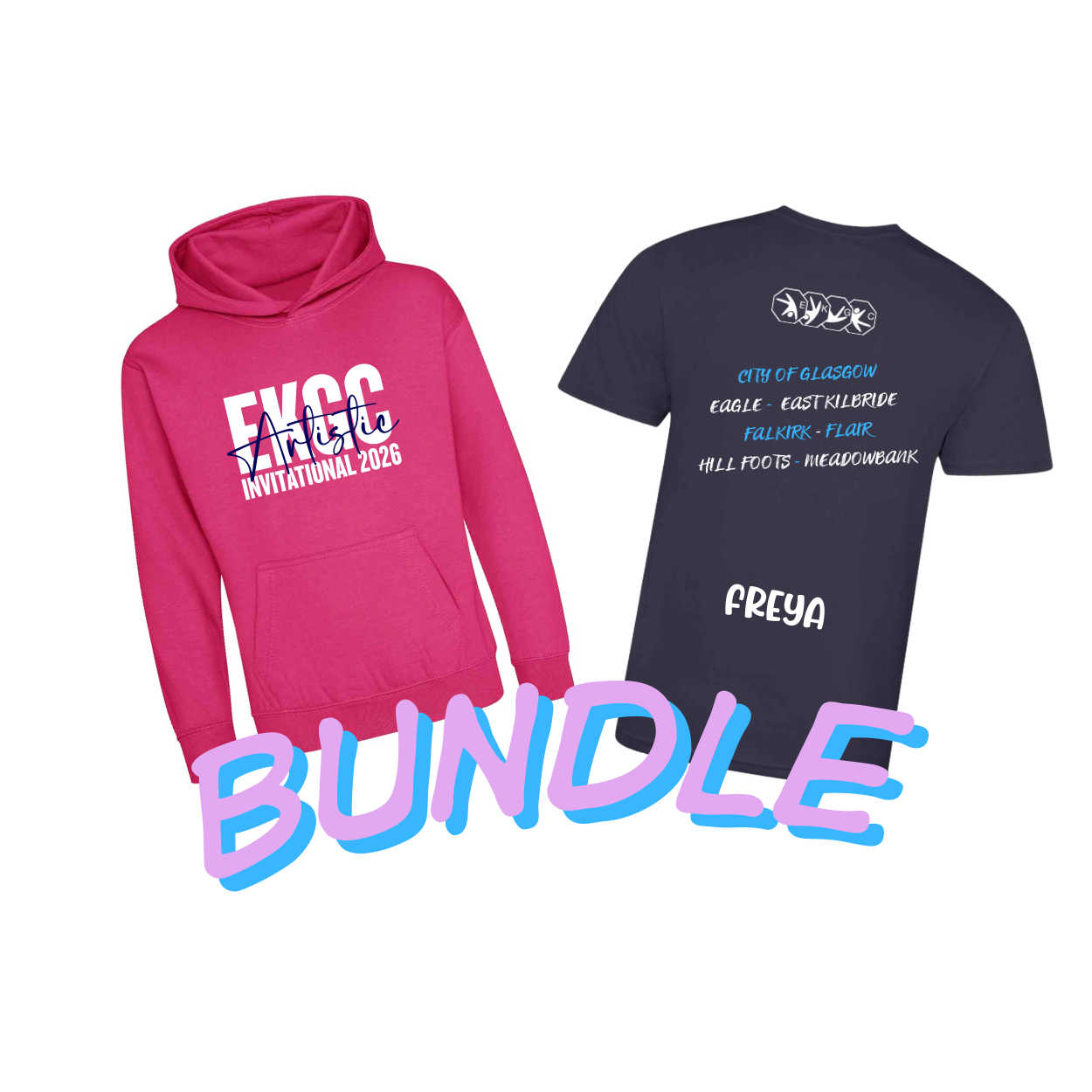 ARTISTIC 2026 Invitational Comp Hoodie & T-Shirt Bundle - Venue EKGC - Feb 2026