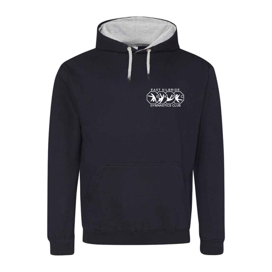 EKGC - COACH Club Contrast Hoodie Navy/Grey - (JH003)