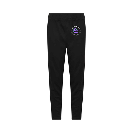 Elevate Gymnastics Tracksuit Bottoms - Black